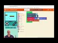 How to get your sprite to stay on platforms in Makecode Arcade
