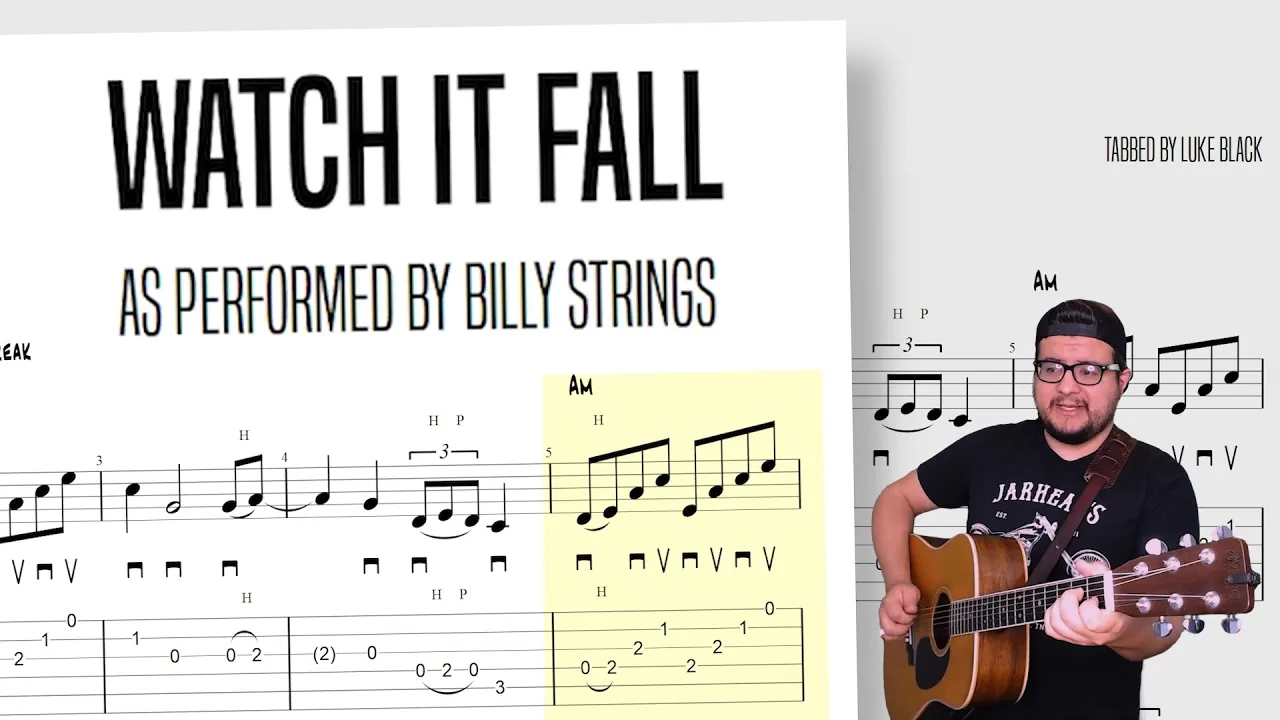 Billy Strings' Watch It Fall - Bluegrass Guitar Lesson Billy Strings' Watch It Fall - Bluegrass Guitar Lesson