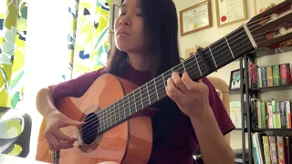 Zahrat El Mada En Fairuz زهرة المدائن فيروز Fingerstyle Guitar Cover 