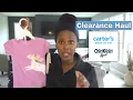 Carter s Clearance Rack Deals Baby Girl Shopping Haul Carter s Deals Oct 2019
