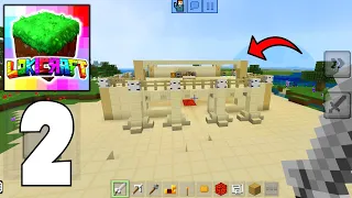 Lokicraft 2024 UPDATE - New Survival Gameplay Part 2 (HUGE HOUSE)
