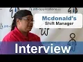 Mcdonald s Interview - Shift Manager
