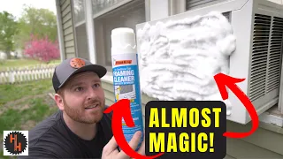 Clean Window AC the LAZY but still effective way