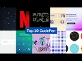 Top 10 CodePen You Must See