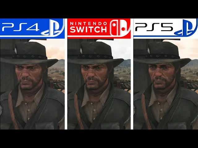 Red Dead Redemption | Switch 2 - PS4 - PS5 | Graphics Comparison