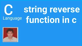 string reverse function in c reverse string using strrev function