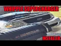 Svt Lightning Whipple 3 4l Installation