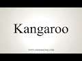 Download Lagu How To Pronounce Kangaroo