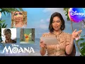 Auli i Cravalho Builds Her Ultimate Disney Boat Crew Moana DisneyUK