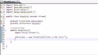 Intermediate Java Tutorial 34 Creating a Simple Web Browser