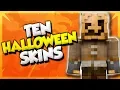 10 MINECRAFT HALLOWEEN SKINS Top Minecraft Skins - PC Java Bedrock
