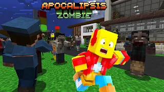 ENCONTRAMOS un HOSPITAL ABANDONADO en una INVASIÓN ZOMBIE - APOCALIPSIS ZOMBIE MINECRAFT #2