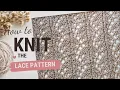 Beautiful Versatile Knitting Stitch for Sweaters and Shawls