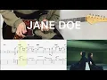 Kenshi Yonezu, Hikaru Utada - JANE DOE (guitar cover with tabs \u0026 chords)