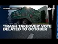 Public hearing and vote on Fairfax County s trash takeover proposal delayed to October
