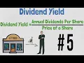 Dividend Yield Explained Financial Ratios Explained