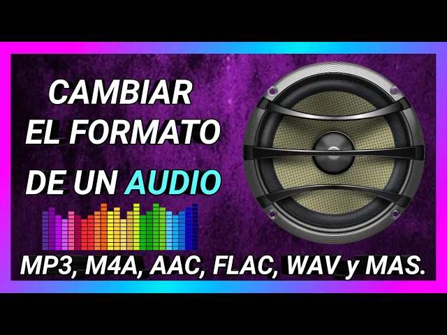 Download MP3 CÓMO Cambiar ÉL FORMATO de un AUDIO | MP3, M4A, AAC, FLAC, AC3, WAV, OGG, | APP | ANDROID