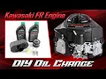 Kawasaki FR Engine Oil Change - Service