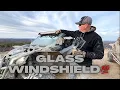 Can-am X3 GLASS WINDSHIELD vs SuperATV Flip Windshield - review