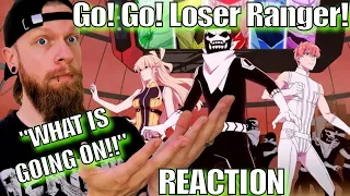 go go loser ranger op u0026 ed reaction first time watching opening u0026 ending 