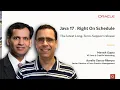 Java 17 Right on Schedule