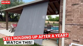 Best Patio Roller Shade Artpuch Outdoor Blind Review with Real-World Results