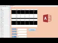 Microsoft Access ListBox Trick Select Multiple Rows Individual Range