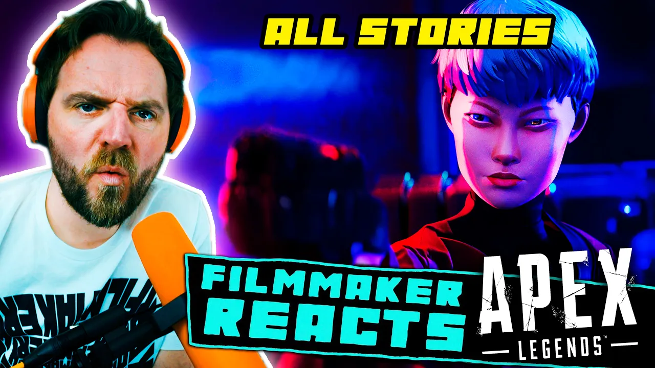 FILMMAKER REACTS: APEX LEGENDS | ALL STORIES FROM THE OUTLANDS!