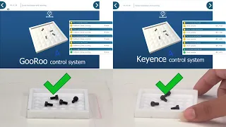 GooRoo Vision vs Keyence IV3-500MA AI Machine Vision Comparison for Industrial Inspection