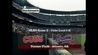2003 NLDS Game 2 - Cubs at Braves