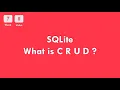 7-8 CS50x In Arabic - SQLite What is CRUD