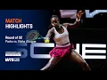 Porsche Tennis Grand Prix 2026 Match Highlights Parks vs Noha Akugue