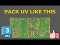 Pack UVs In Multi Tile UDIM For High Quality Texture