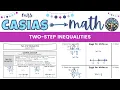 Solving and Graphing Two-Step Inequalities How to Solve an Inequality 7th Grade Math Lesson