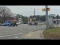 Bikers with Police Escort at Fort Jackson Blvd Columbia SC 22