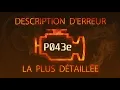 P043E Most Detailed Error Description