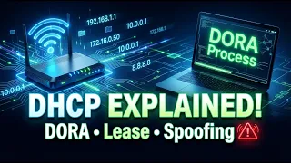 DHCP Explained in Detail DORA Process Lease Spoofing Security Risks