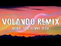 Mora, Bad Bunny, Sech - Volando Remix (Letra/Lyrics)