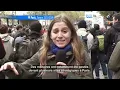 Euronews sur le terrain : des centaines de milliers de manifestants dans les rues de Paris