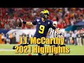 J J McCarthy 2021 Highlights