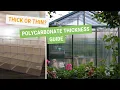Tips on Choosing Polycarbonate Thickness for Greenhouses