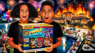 THE PRINCE FAMILY HOUSE CAUGHT ON FIRE!!