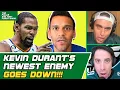 Kevin Durant s new enemy Jason McIntyre GOES DOWN for attacking NBA star FUSCO SHOW