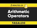 Javascript Arithmetic Operators in 2 minutes Tagalog