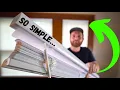 How To EASILY Install Vinyl Blinds