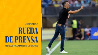 De la Barrera: "El equipo va a ir hacia donde debe ir" | UD Las Palmas