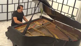 موسيقى رأفت الهجان تتر البداية لعمار الشريعي اعادة صياغة للبيانو و تدوين طارق رفعت 