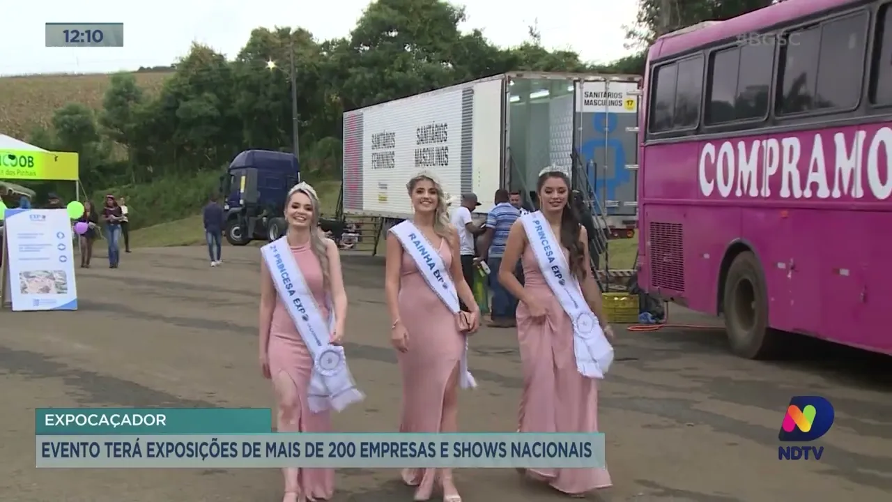 Expocaçador: evento terá exposições de mais de 200 empresas e shows nacionais