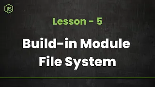 Node JS Course - Built-In Module