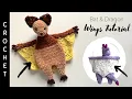 Crochet Bat Dragon Wings Easy Step-by-Step Tutorial for Beginners